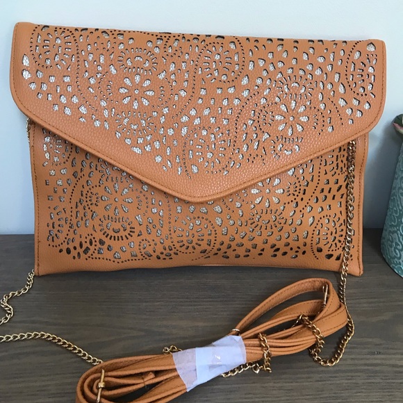 🔥NEW Toffee Envelope Handbag - Picture 2 of 7
